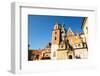 Royal Palace in Wawel, Krakow, Poland.-De Visu-Framed Photographic Print