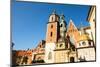 Royal Palace in Wawel, Krakow, Poland.-De Visu-Mounted Photographic Print