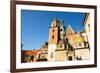 Royal Palace in Wawel, Krakow, Poland.-De Visu-Framed Photographic Print