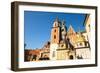 Royal Palace in Wawel, Krakow, Poland.-De Visu-Framed Photographic Print