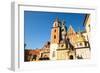 Royal Palace in Wawel, Krakow, Poland.-De Visu-Framed Photographic Print