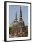 Royal Palace, Monastic Area, Chedi Temple, Wat Phra Si Sanphet, Ayutthaya, Thailand-Cindy Miller Hopkins-Framed Photographic Print