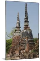Royal Palace, Monastic Area, Chedi Temple, Wat Phra Si Sanphet, Ayutthaya, Thailand-Cindy Miller Hopkins-Mounted Photographic Print