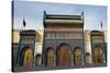 Royal Palace of Fez (Dar El Makhzen), Fes, Morocco, Africa-Kymri Wilt-Stretched Canvas