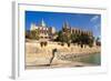 Royal Palace of La Almudaina and Cathedral of Santa Maria of Palma (La Seu)-Nico Tondini-Framed Photographic Print