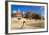 Royal Palace of La Almudaina and Cathedral of Santa Maria of Palma (La Seu)-Nico Tondini-Framed Photographic Print