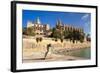 Royal Palace of La Almudaina and Cathedral of Santa Maria of Palma (La Seu)-Nico Tondini-Framed Photographic Print