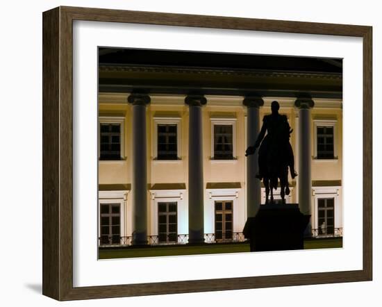 Royal Palace, Oslo, Norway-Russell Young-Framed Premium Photographic Print