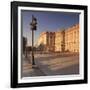 Royal Palace (Palacio Real) at sunrise, Madrid, Spain, Europe-Markus Lange-Framed Photographic Print