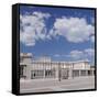 Royal Palace (Palacio Real), Plaza de la Armeria, Madrid, Spain, Europe-Markus Lange-Framed Stretched Canvas