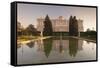 Royal Palace ( Palacio Real), view from Sabatini Gardens (Jardines de Sabatini), Madrid, Spain, Eur-Markus Lange-Framed Stretched Canvas