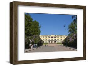 Royal Palace (Slottet), Oslo, Norway, Scandinavia, Europe-Doug Pearson-Framed Photographic Print