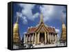 Royal Pantheon at Wat Phra Keo in the Grand Palace, Bangkok, Thailand, Southeast Asia-Tomlinson Ruth-Framed Stretched Canvas