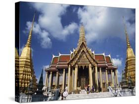 Royal Pantheon at Wat Phra Keo in the Grand Palace, Bangkok, Thailand, Southeast Asia-Tomlinson Ruth-Stretched Canvas