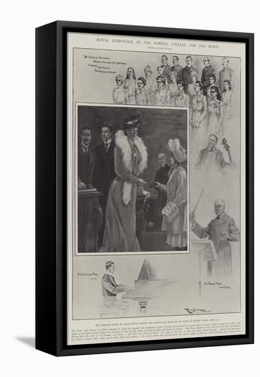 Royal Patronage of the Normal College for the Blind-Ralph Cleaver-Framed Stretched Canvas