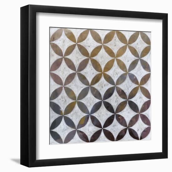 Royal Pattern II-Megan Meagher-Framed Art Print