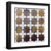 Royal Pattern III-Megan Meagher-Framed Art Print