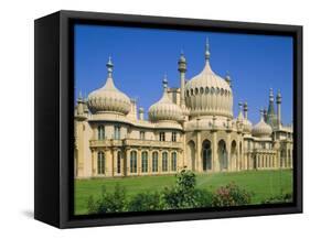 Royal Pavilion, Brighton, Sussex, England-Nigel Francis-Framed Stretched Canvas