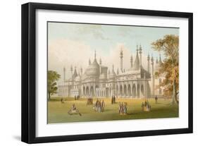 Royal Pavilion - Brighton-English School-Framed Giclee Print