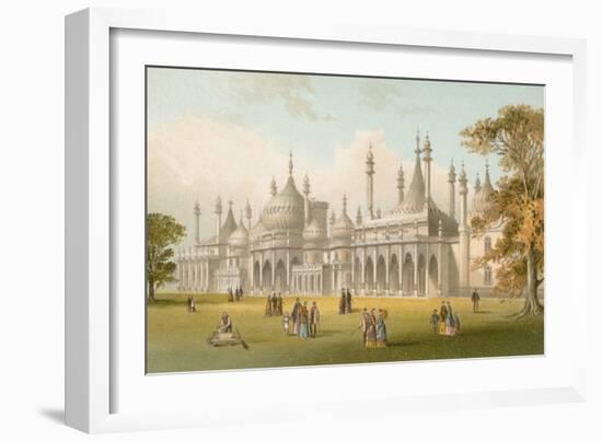 Royal Pavilion - Brighton-English School-Framed Giclee Print