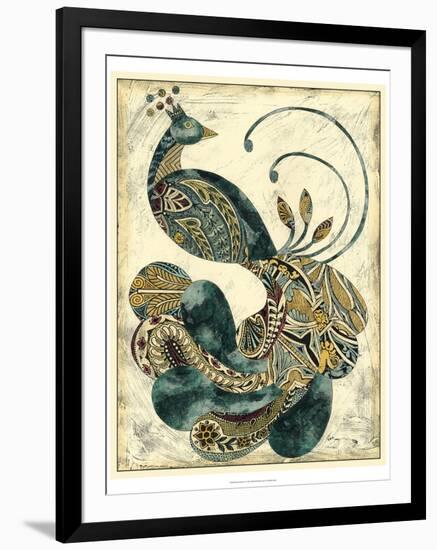 Royal Peacock I-Chariklia Zarris-Framed Art Print