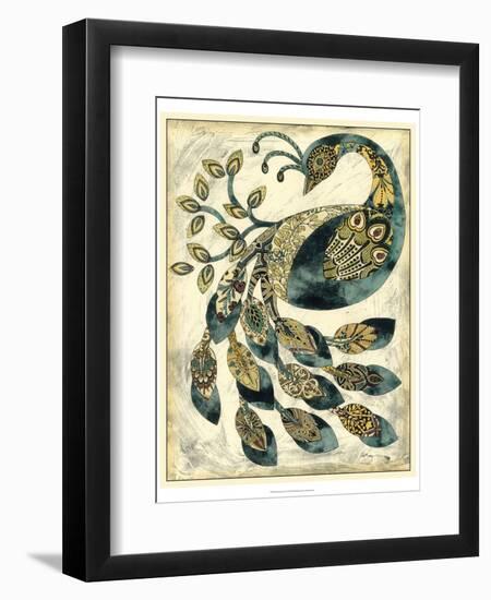 Royal Peacock II-Chariklia Zarris-Framed Art Print