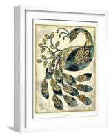 Royal Peacock II-Chariklia Zarris-Framed Art Print