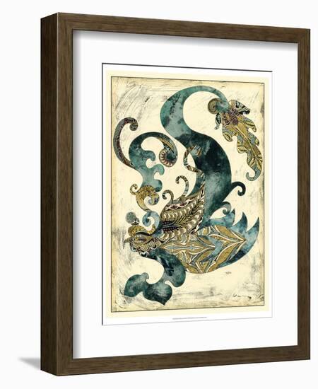 Royal Phoenix-Chariklia Zarris-Framed Art Print