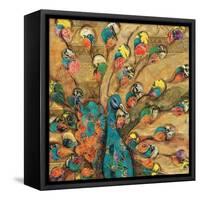 Royal Plumage-Connor Adams-Framed Stretched Canvas