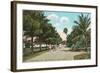 Royal Poinciana, Palm Beach, Florida-null-Framed Art Print