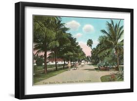 Royal Poinciana, Palm Beach, Florida-null-Framed Art Print