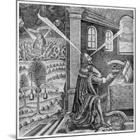 Royal Prerogative: Title Page from Eikon Basilike, 1649-William Marshall-Mounted Giclee Print