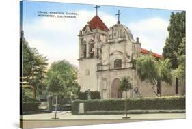 Royal Presidio Chapel, Monterey, California-null-Stretched Canvas