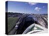 Royal Princess Entering Gatun Lock, Panama Canal, Panama-Cindy Miller Hopkins-Stretched Canvas