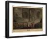 Royal Procession in St Paul's Cathedral on St George's Day, 1789-null-Framed Premium Giclee Print