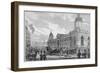 Royal Procession Passing Smithfield Market, City of London, 6th November 1869-null-Framed Giclee Print