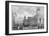 Royal Procession Passing Smithfield Market, City of London, 6th November 1869-null-Framed Giclee Print