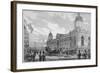 Royal Procession Passing Smithfield Market, City of London, 6th November 1869-null-Framed Giclee Print