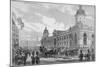 Royal Procession Passing Smithfield Market, City of London, 6th November 1869-null-Mounted Giclee Print