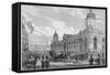 Royal Procession Passing Smithfield Market, City of London, 6th November 1869-null-Framed Stretched Canvas