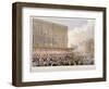 Royal Procession Passing the East End of St Paul's Cathedral, City of London, 1863-Day & Son-Framed Giclee Print