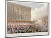 Royal Procession Passing the East End of St Paul's Cathedral, City of London, 1863-Day & Son-Mounted Giclee Print