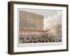 Royal Procession Passing the East End of St Paul's Cathedral, City of London, 1863-Day & Son-Framed Giclee Print