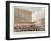 Royal Procession Passing the East End of St Paul's Cathedral, City of London, 1863-Day & Son-Framed Giclee Print