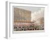 Royal Procession Passing the East End of St Paul's Cathedral, City of London, 1863-Day & Son-Framed Giclee Print