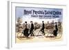 Royal Psycho and Salvo Cycles-null-Framed Art Print