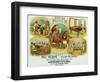 Royal Punch Brand Cigar Box Label-Lantern Press-Framed Art Print