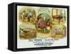 Royal Punch Brand Cigar Box Label-Lantern Press-Framed Stretched Canvas