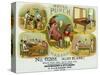 Royal Punch Brand Cigar Box Label-Lantern Press-Stretched Canvas