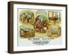 Royal Punch Brand Cigar Box Label-Lantern Press-Framed Art Print